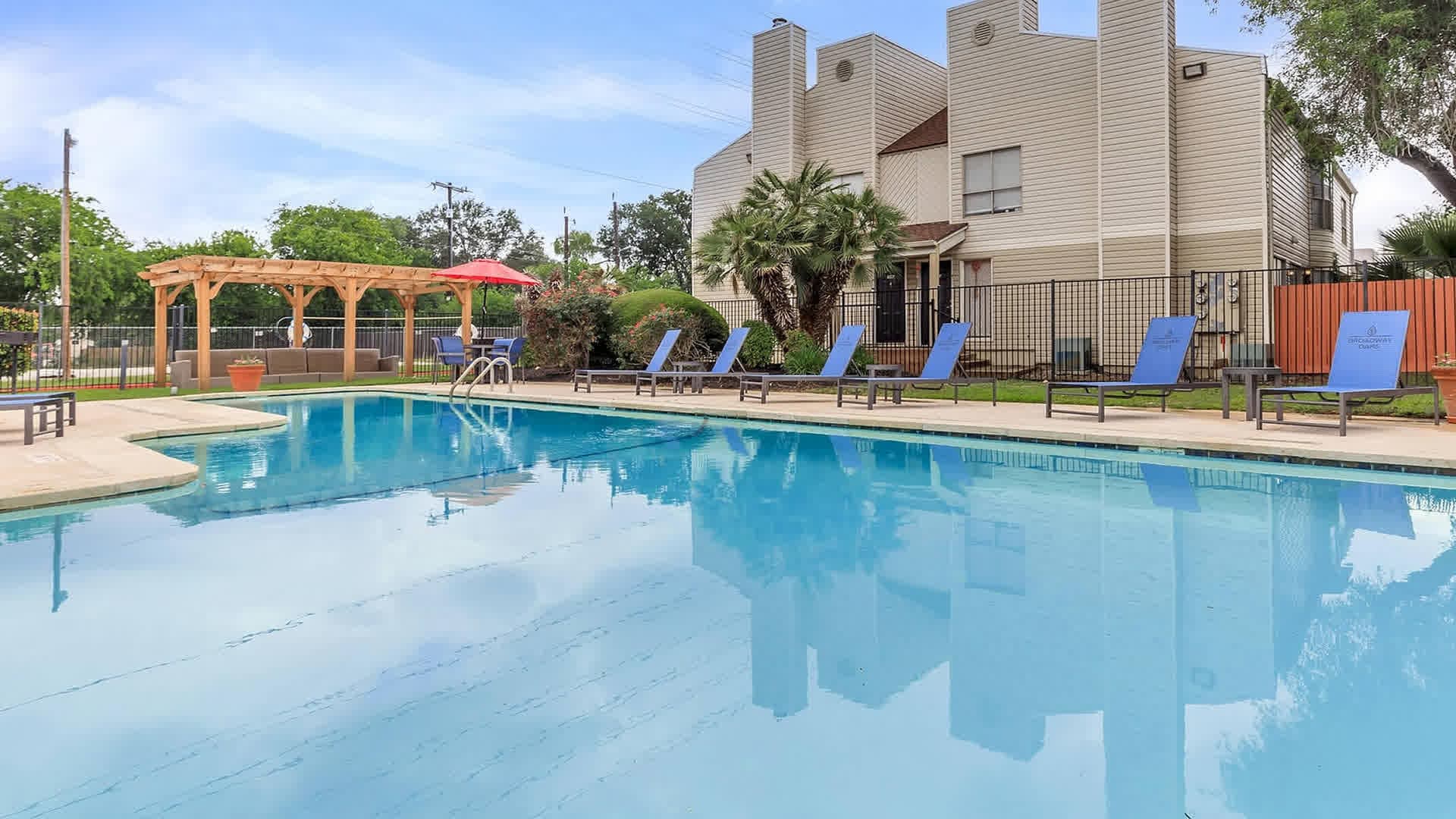 Resort-style pool