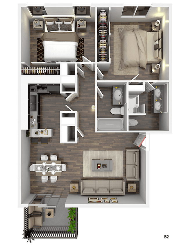 3 Bed Townhome